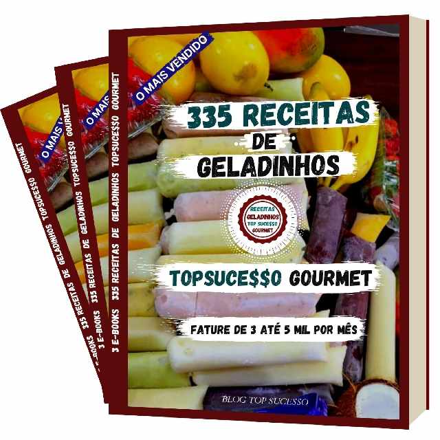 Foto 1 - 335 receitas de geladinho gourmet